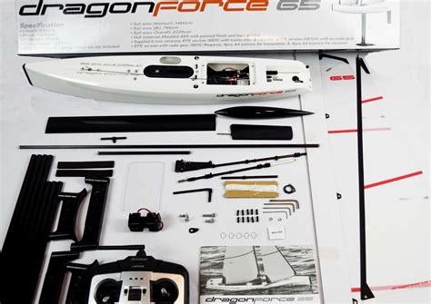 DragonForce 65 2019 Version 6 650mm DF65 Class RC Sailboat – Dragon ...