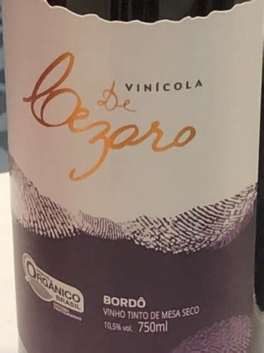 Vinicola de Bezaro Bordô Vivino US