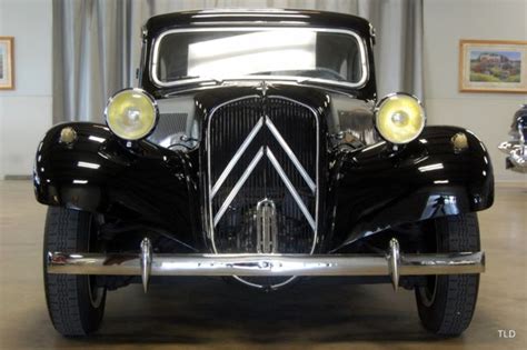 1957 Citroen Traction Avant Black With 0 Available Now For Sale