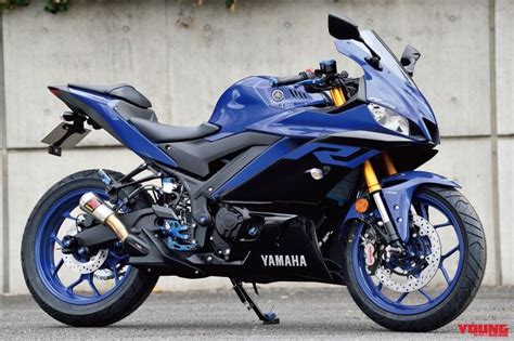 3ブランドが競う ヤマハYZF R25カスタムベビーフェイスプロトワイズギアWEBヤングマシン新車バイクニュース