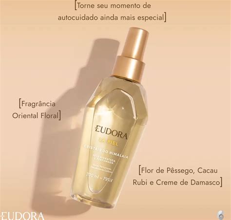 Body Spray La Piel Eudora Cristais Do Himalaia Beleza Na Web