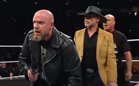 Triple H Caught Giving Special Instructions To Shawn Michaels During