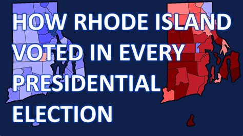 Rhode Island Presidential Voting History Youtube