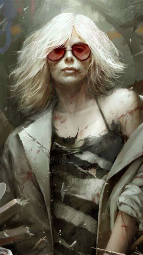 Atomic Blonde Phone Wallpaper Hd Wallpapers