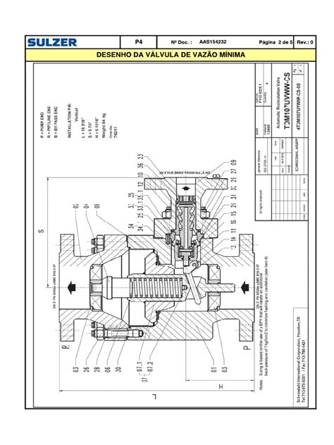 Valve Drawing | PDF