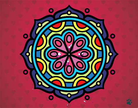 Dibujo de Mandala para meditar pintado por en Dibujos net el día 26 11