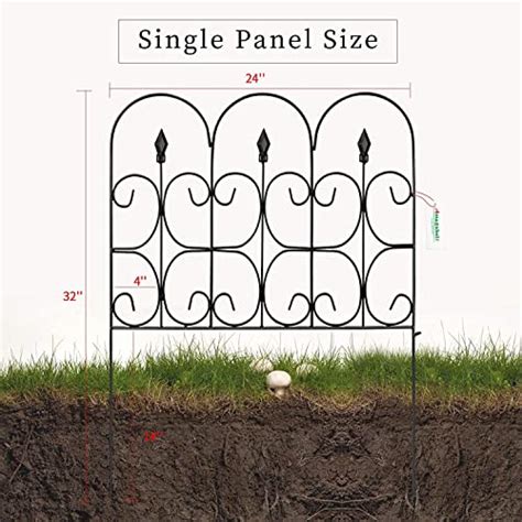 Amagabeli Garden And Home Decorative Garden Fence Fencing 32in X 10ft 5