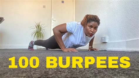 Burpees Workout Challenge I Did 100 Burpees A Day Challenge And This