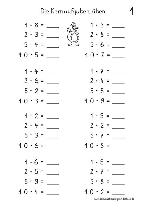 Gemischte Kernaufgaben Pdf Lernst Bchen Mathe Unterrichten