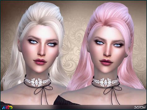 Anto Leire Hairstyle Sims Hair Sims Sims Hot Sex Picture