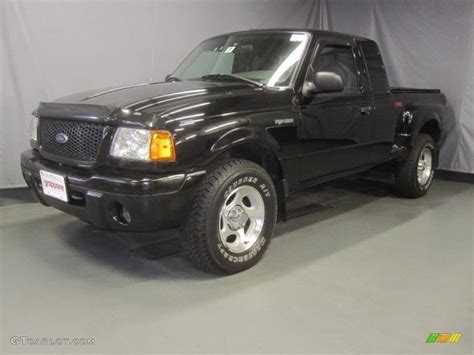2002 Black Ford Ranger Edge