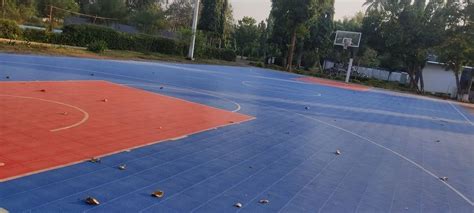 Inter Connecting Tiles Basketball Court At Rs 95 Sq Ft Interlocking