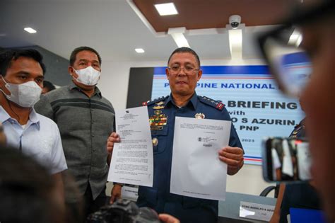 Pnp Chief Naghain Ng Courtesy Resignation Abs Cbn News