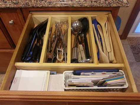 Large utensil drawer | Large utensils, Kraftmaid cabinets, Home decor ...