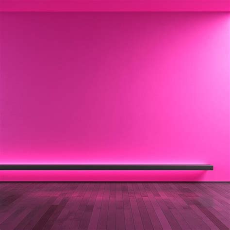 Premium AI Image Hot Pink Minimalist Wallpaper High Quality 4k Hdr