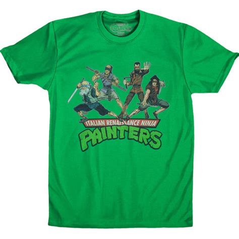 Teenage Mutant Ninja Turtles Artists t-shirt – Renaissance Painters tee