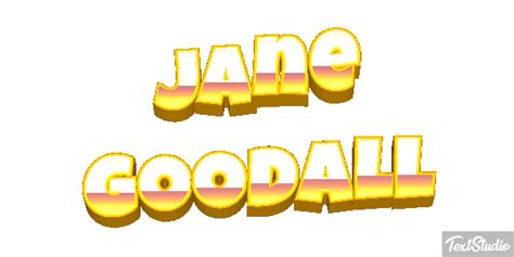 Jane Goodall Celebrity Animated  Logo Designs