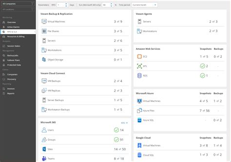 Rpo Sla Veeam Service Provider Console Guide For Resellers