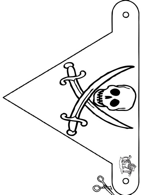 Pirate Flag Coloring Page Pirate Crafts Flag Coloring Pages Pirate