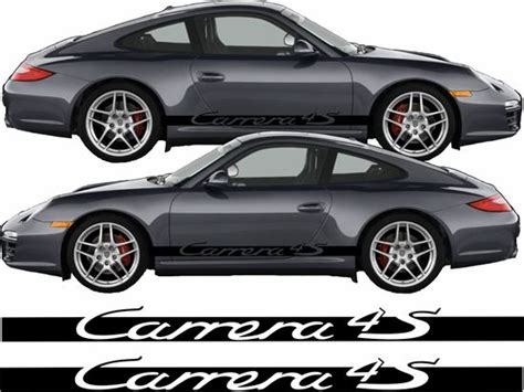 Zen Graphics 996 Carrera 4S Side Stripes Stickers