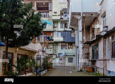 Ghetto Slum District Old Housing Stock Photo Alamy