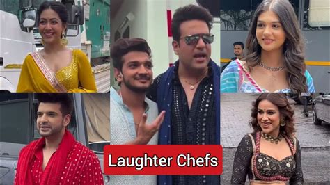 Laughter Chefs Munawar Faruqui Shoot With Karan Kundra Krushna Nia