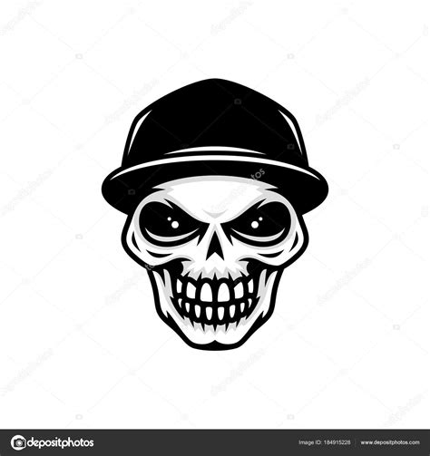 Skull Cap Vector Illustration Stock Vector By ©pnedesign 184915228