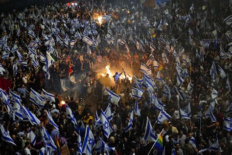 Protestas en Israel más de medio millón de personas toman las calles