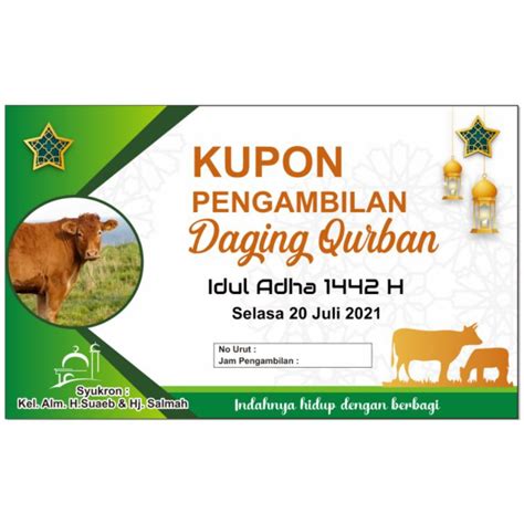 Jual Kupon Qurban Shopee Indonesia