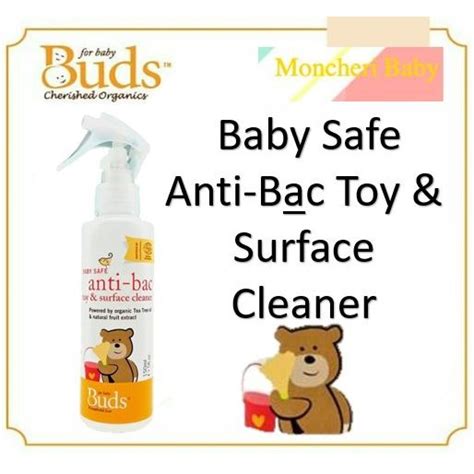 Buds Baby Safe Anti Bac Toy And Surface Cleaner 150ml Expiry Dec2025