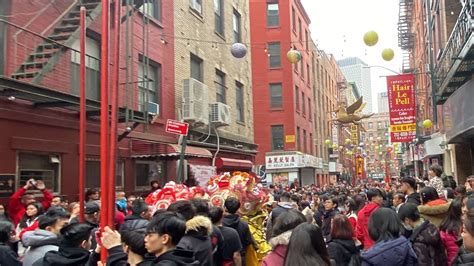 唐人街電影街 農曆新年慶祝活動 Pell street Chinatown Movie Street Lunar New Year