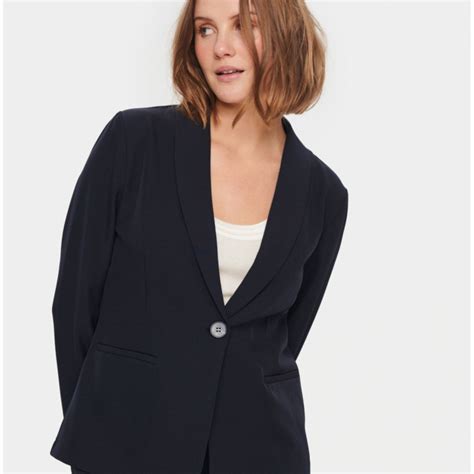 Blazer M Rk Bl Celestsz Saint Tropez Kr Fri Fragt