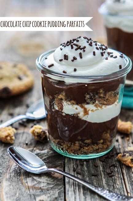 Chocolate Chip Cookie Pudding Parfait Easy Dessert Recipe Good