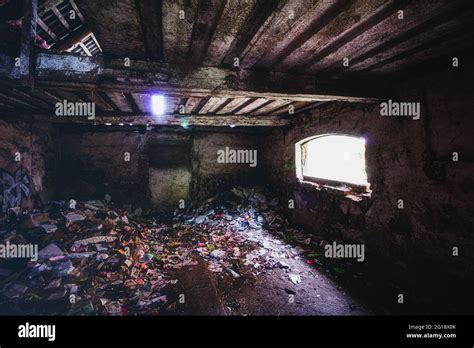 Nightmare Horror Basement In An Old Abandoned Barn In The Blair Witch