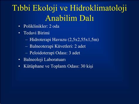 PPT İstanbul Üniversitesi İstanbul Tıp Fakültesi Tıbbi Ekoloji ve