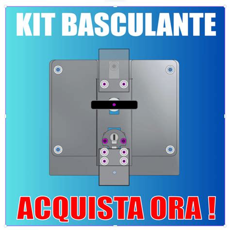 Kit Sicurezza Serratura Blocco Basculante Garage Antiscasso