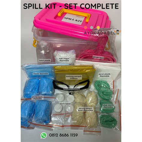 Jual Spill Kit Apd Rumah Sakit Set Komplit Kab Tangerang