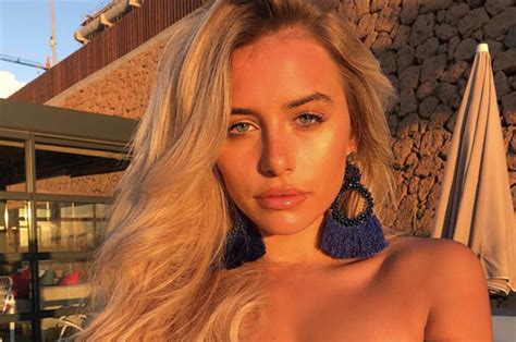Love Island S Ellie Brown Bares Skin In Intimate Bikini Instagram Snap Daily Star