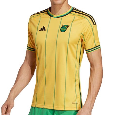 Camiseta Adidas Jamaica Amarilla Futbolmania