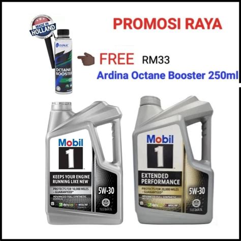 Mobil 1 5w30 Advanced Fully Synthetic Engine Oil 473l Free Ardina