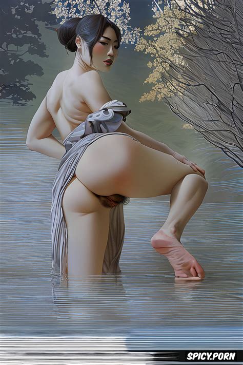 Image Of Hairy Vagina Japanese Nude Dark Ominous Atmosphere Muscular