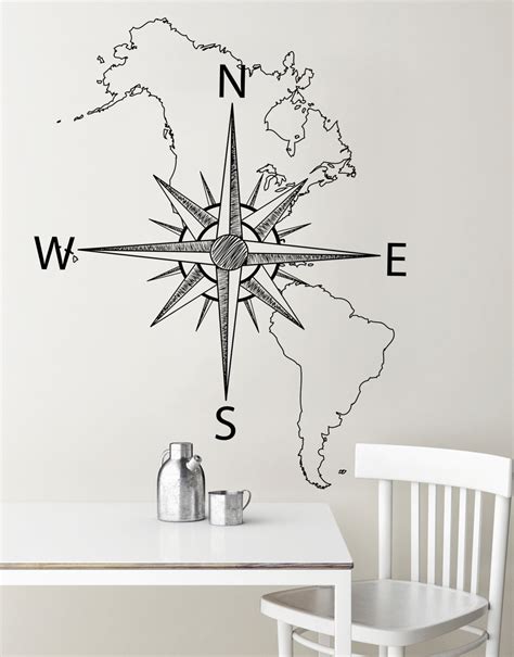 Nautical Map Compass