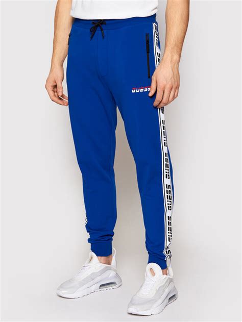 Guess Jogginghose U0ba34 K6xf0 Blau Regular Fit Modivo At