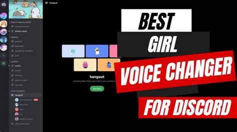 Free Girl Voice Changer For Discord Modify Voice In Real Time