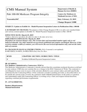 Fillable Online Cms Manual System Fax Email Print Pdffiller