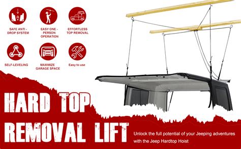 Amazon Hard Top Removal Lift For Jeep Wrangler JL JK Models And