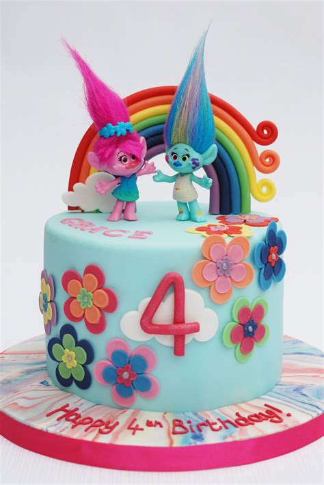 Trolls Cake Trolls Birthday Party Cake Trolls Birthday Cake Birthday Party Cake