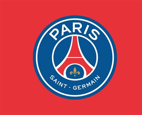 Paris Saint Germain Club Logo Symbol Ligue 1 Football French Abstract ...