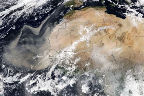 Saharan Dust Map Today 2024 - Yoko Shannon