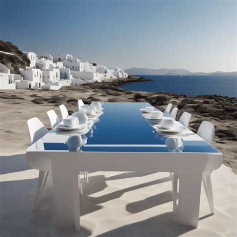 Mykonos Cove Hotel Pools Stable Diffusion Prompt | PromptBase